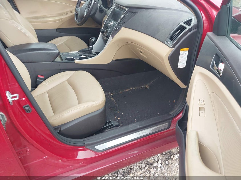 2013 Hyundai Sonata VIN KMHEC4A49DA083798 IAAI salvage auction — FRONT & REAR, Junk Bill Of Sale Mv2459 (Wisconsin), sold $275 on 2026-07-23 (photo 5)