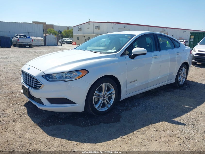 2018 Ford Fusion VIN 3FA6P0UU5JR254555 IAAI salvage auction — NORMAL WEAR, Sf97 (California), sold $9,600 on 2026-07-29 (photo 2)