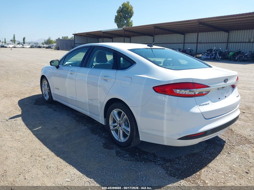 2018 Ford Fusion VIN 3FA6P0UU5JR254555 IAAI salvage auction — NORMAL WEAR, Sf97 (California), sold $9,600 on 2026-07-29 (photo 3)