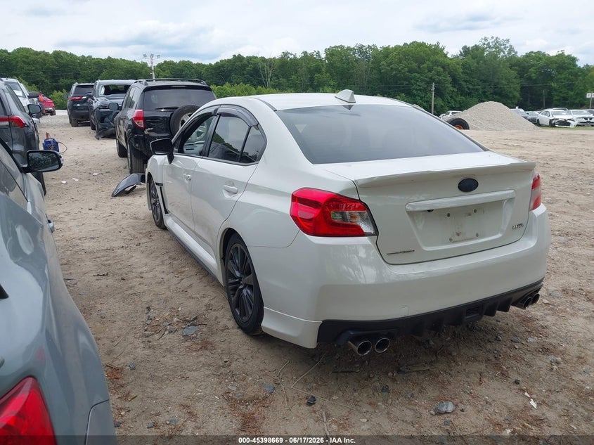 2019 Subaru Wrx VIN JF1VA1A62K9806177 IAAI salvage auction — FRONT END, Salvage (Massachusetts), sold $625 on 2026-07-28 (photo 3)