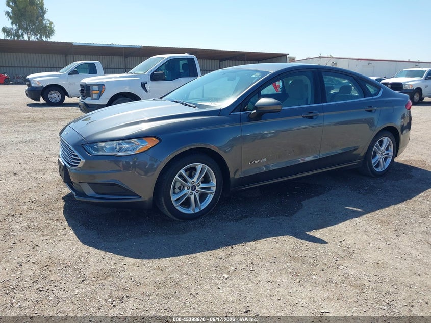 2018 Ford Fusion VIN 3FA6P0UU3JR254554 IAAI salvage auction — NORMAL WEAR, Sf97 (California), sold $9,100 on 2026-07-29 (photo 2)
