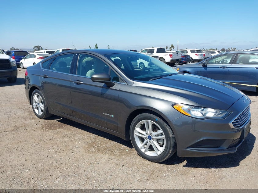 2018 Ford Fusion VIN 3FA6P0UU3JR254554 IAAI salvage auction — NORMAL WEAR, Sf97 (California), sold $9,100 on 2026-07-29 (photo 6)