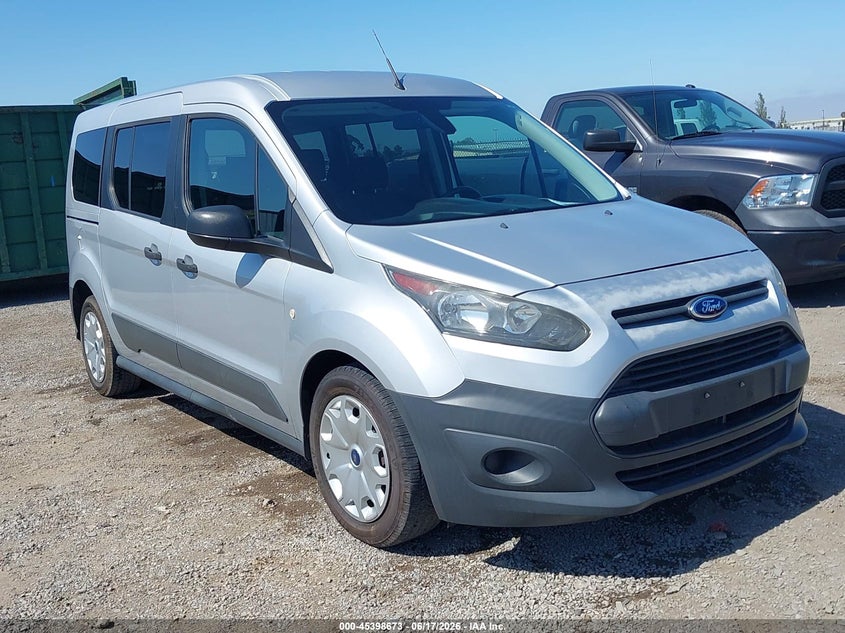 2016 Ford Transit connect VIN NM0GE9E76G1278283 IAAI salvage auction — NORMAL WEAR, SF97 (California), sold $10,100 on 2026-07-29 (photo 1)