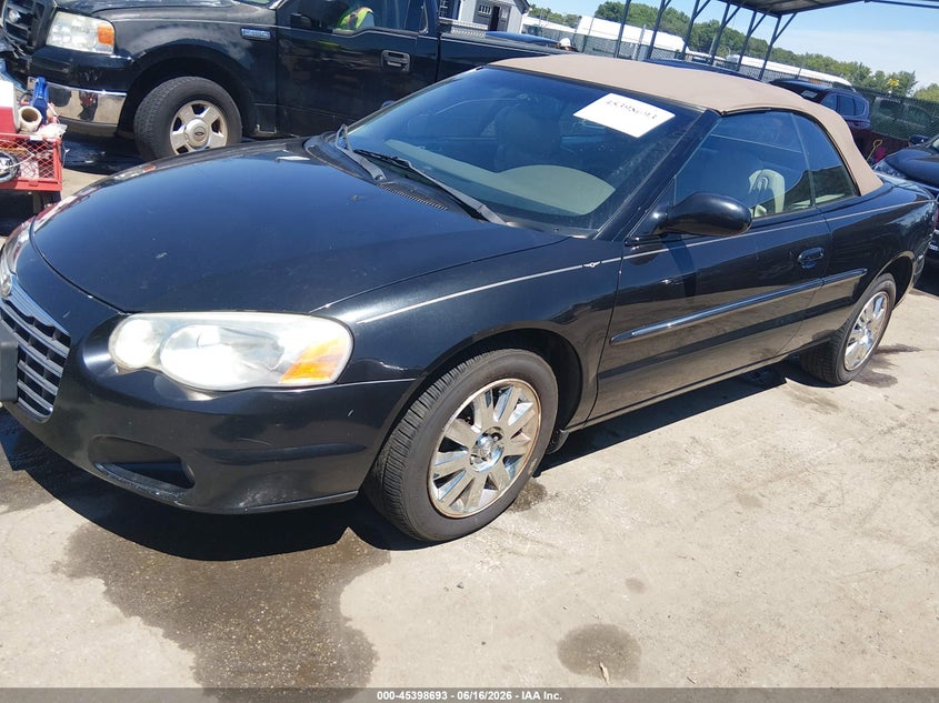 2004 Chrysler Sebring VIN 1C3EL65R84N157246 IAAI salvage auction — FRONT END, Salvage - Greater Than 75% (Maryland), sold $275 on 2026-07-09 (photo 2)