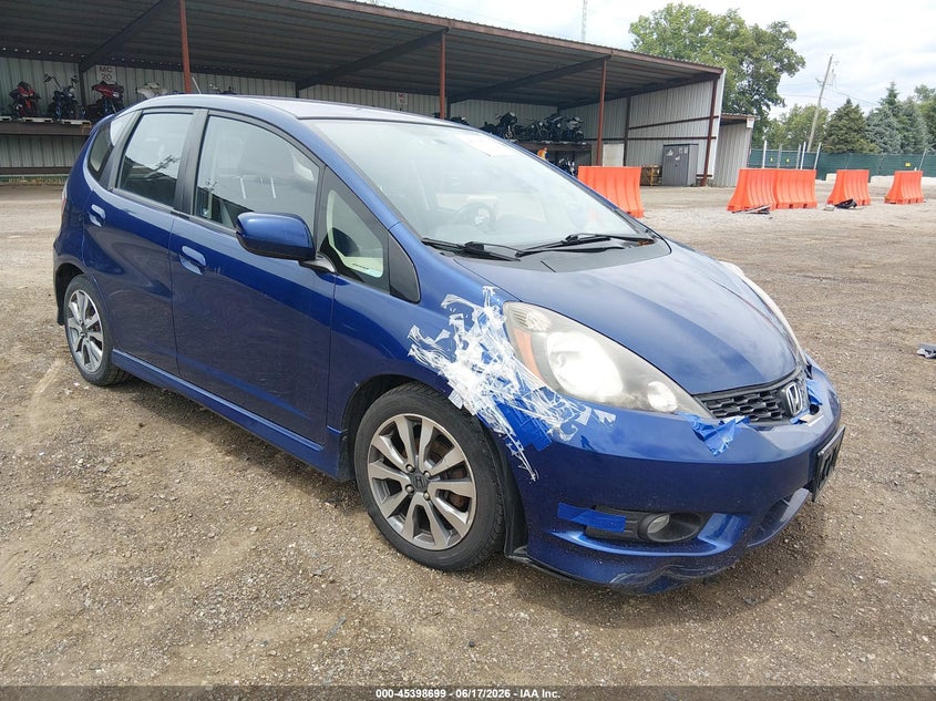 2013 Honda Fit VIN JHMGE8H53DC063224 IAAI salvage auction — NORMAL WEAR, Original (Ohio), sold $650 on 2026-07-15 (photo 1)