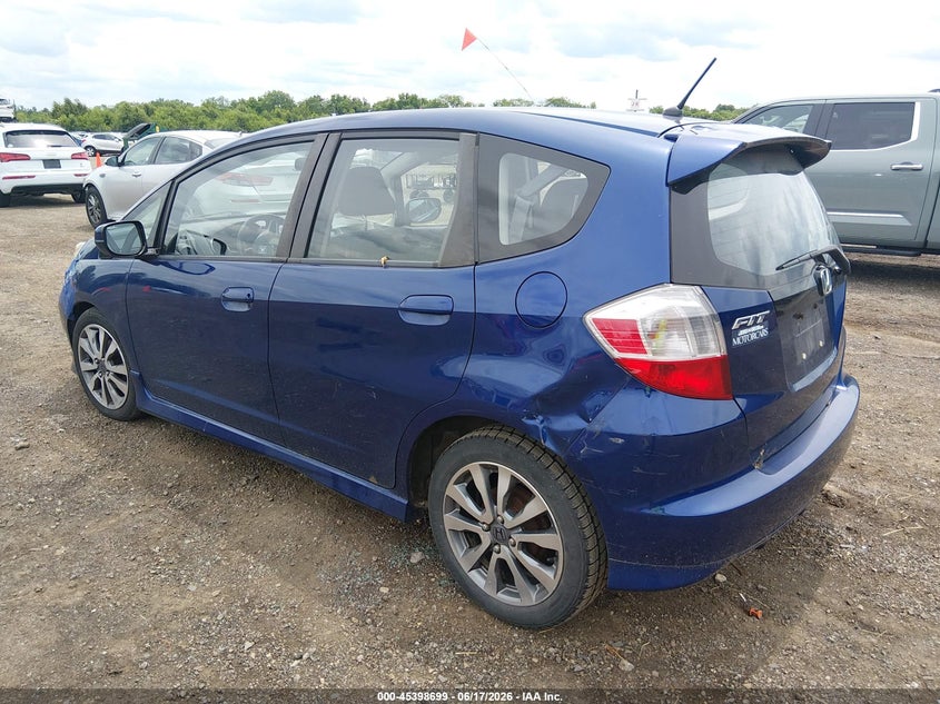 2013 Honda Fit VIN JHMGE8H53DC063224 IAAI salvage auction — NORMAL WEAR, Original (Ohio), sold $650 on 2026-07-15 (photo 3)