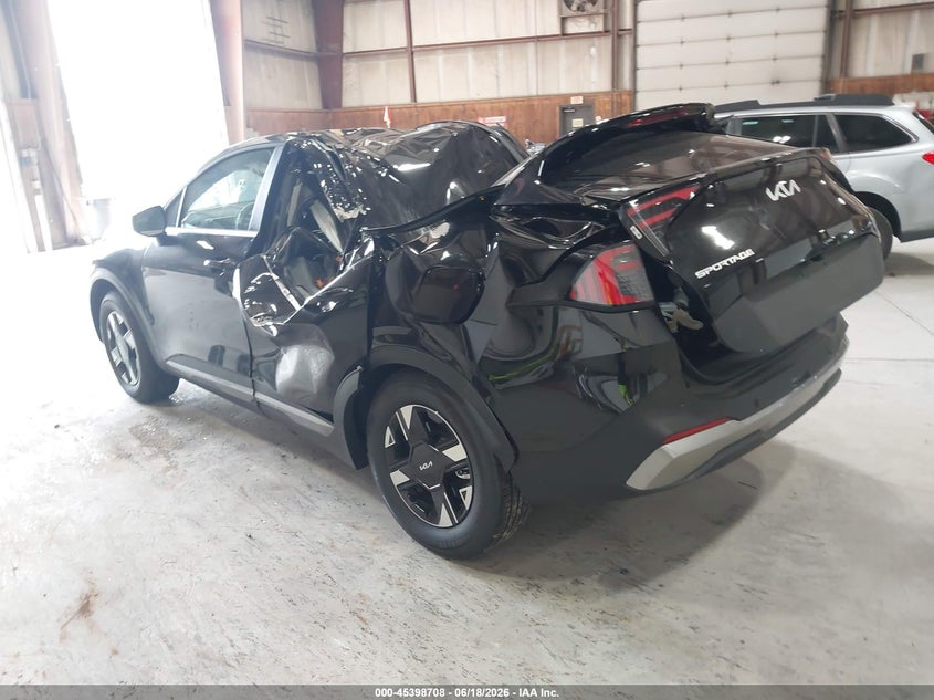 2026 Kia Sportage VIN KNDPUCDF2T7498894 IAAI salvage auction — STORM DAMAGE, Salvage Title, sold $4,300 on 2026-07-22 (photo 3)