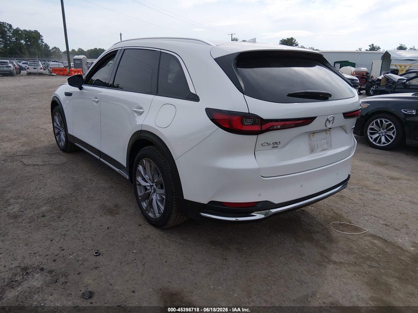 2024 Mazda Cx-90 VIN JM3KKDHD4R1125518 IAAI salvage auction — RIGHT FRONT, Salvage (Virginia), sold $16,650 on 2026-07-17 (photo 3)