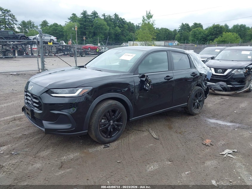 2026 Honda Hr-v VIN 3CZRZ2H54TM743068 IAAI salvage auction — FRONT END, Salvage Title, sold $9,700 on 2026-08-01 (photo 2)