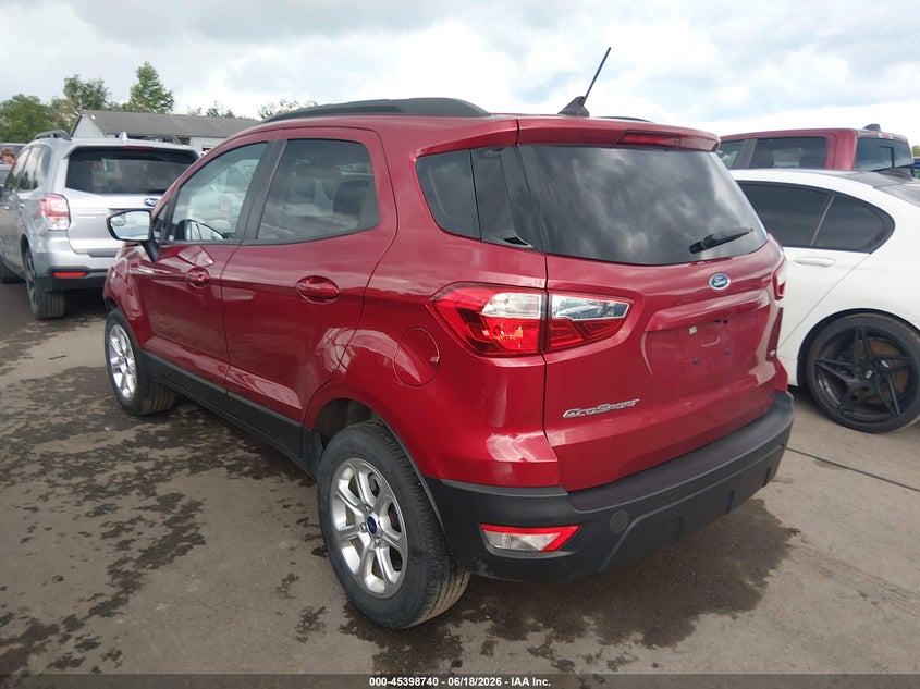 2021 Ford Ecosport VIN MAJ3S2GE0MC437012 IAAI salvage auction — FRONT END, Salvage (Ohio), sold $2,050 on 2026-07-09 (photo 3)