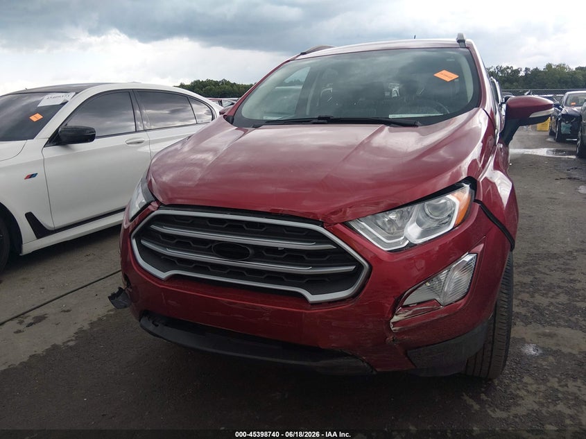 2021 Ford Ecosport VIN MAJ3S2GE0MC437012 IAAI salvage auction — FRONT END, Salvage (Ohio), sold $2,050 on 2026-07-09 (photo 6)