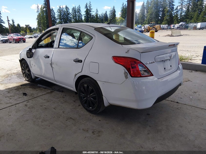 2019 Nissan Versa VIN 3N1CN7AP5KL824927 IAAI salvage auction — FRONT END, Bill Of Sale (Washington), sold $600 on 2026-07-09 (photo 3)