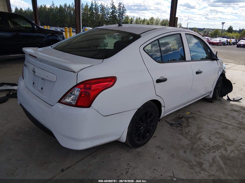 2019 Nissan Versa VIN 3N1CN7AP5KL824927 IAAI salvage auction — FRONT END, Bill Of Sale (Washington), sold $600 on 2026-07-09 (photo 4)