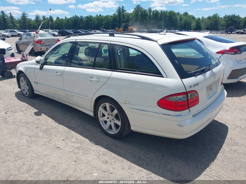 2007 Mercedes-benz E-klasse VIN WDBUH87X67X217290 IAAI salvage auction — LEFT FRONT, Clear (Massachusetts), sold $425 on 2026-07-31 (photo 3)