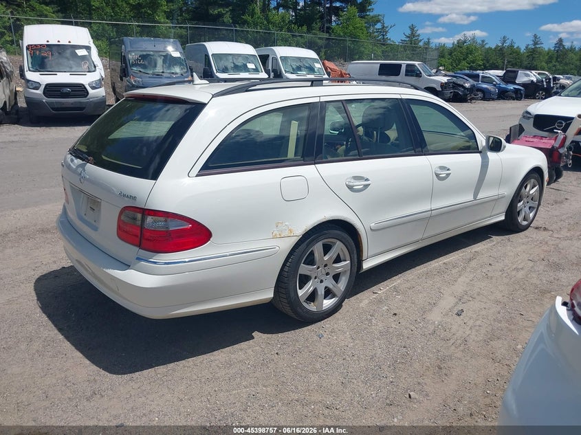 2007 Mercedes-benz E-klasse VIN WDBUH87X67X217290 IAAI salvage auction — LEFT FRONT, Clear (Massachusetts), sold $425 on 2026-07-31 (photo 4)