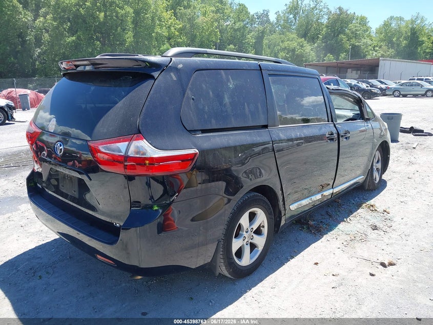 2016 Toyota Sienna VIN 5TDKK3DC5GS750722 IAAI salvage auction — RIGHT SIDE, Salvage (Virginia), sold $2,100 on 2026-07-28 (photo 4)