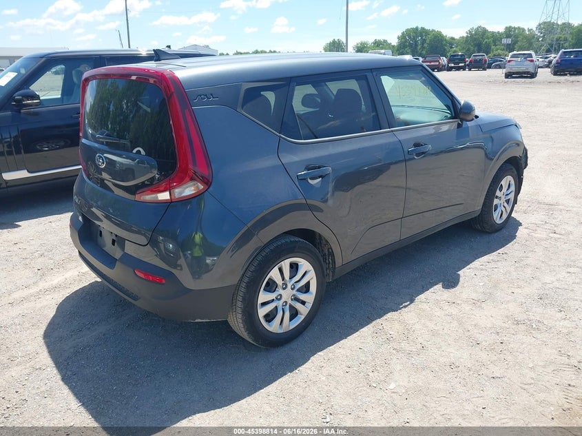2021 Kia Soul VIN KNDJ23AU7M7736755 IAAI salvage auction — FRONT END, Salvage (Indiana), sold $2,100 on 2026-07-11 (photo 4)