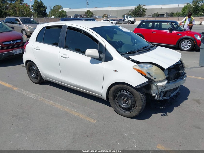 2009 Toyota Yaris VIN JTDKT903895234188 IAAI salvage auction — NORMAL WEAR, Clear - Dealer Only (California), sold $750 on 2026-07-13 (photo 1)