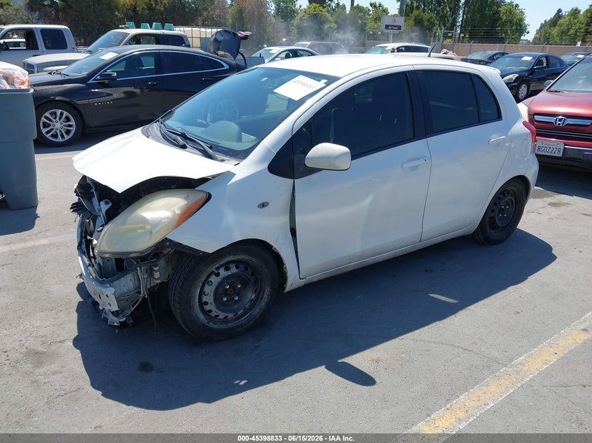 2009 Toyota Yaris VIN JTDKT903895234188 IAAI salvage auction — NORMAL WEAR, Clear - Dealer Only (California), sold $750 on 2026-07-13 (photo 2)