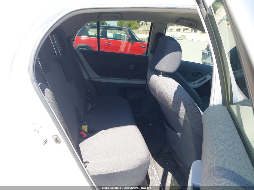 2009 Toyota Yaris VIN JTDKT903895234188 IAAI salvage auction — NORMAL WEAR, Clear - Dealer Only (California), sold $750 on 2026-07-13 (photo 8)