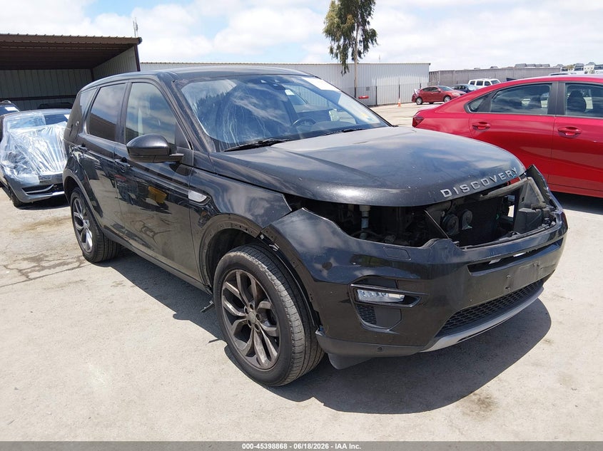 2017 Land rover Discovery sport VIN SALCR2BG2HH637051 IAAI salvage auction — FRONT END, Salvage (California), sold $1,900 on 2026-07-20 (photo 1)