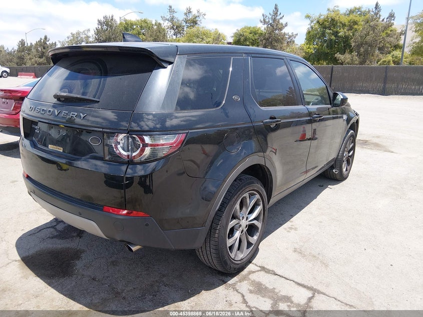 2017 Land rover Discovery sport VIN SALCR2BG2HH637051 IAAI salvage auction — FRONT END, Salvage (California), sold $1,900 on 2026-07-20 (photo 4)