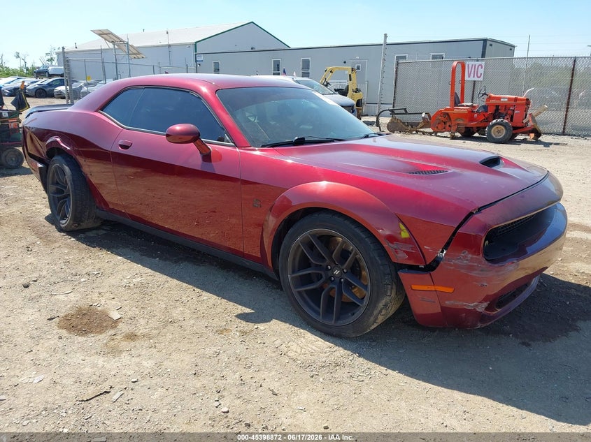 2019 Dodge Challenger VIN 2C3CDZFJXKH712766 IAAI salvage auction — RIGHT SIDE, Salvage (Ohio), sold $14,100 on 2026-07-30 (photo 1)
