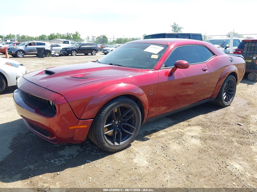 2019 Dodge Challenger VIN 2C3CDZFJXKH712766 IAAI salvage auction — RIGHT SIDE, Salvage (Ohio), sold $14,100 on 2026-07-30 (photo 2)
