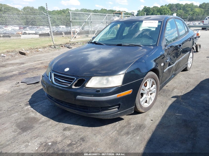 2006 Saab 9-3 VIN YS3FD45Y261115960 IAAI salvage auction — LEFT SIDE, Salvage (North Carolina), sold $200 on 2026-07-16 (photo 2)