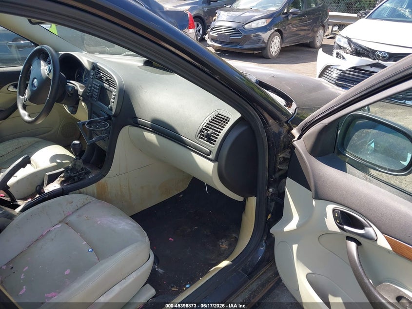 2006 Saab 9-3 VIN YS3FD45Y261115960 IAAI salvage auction — LEFT SIDE, Salvage (North Carolina), sold $200 on 2026-07-16 (photo 5)