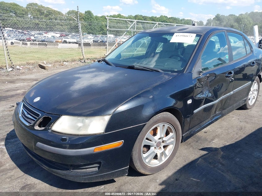 2006 Saab 9-3 VIN YS3FD45Y261115960 IAAI salvage auction — LEFT SIDE, Salvage (North Carolina), sold $200 on 2026-07-16 (photo 6)