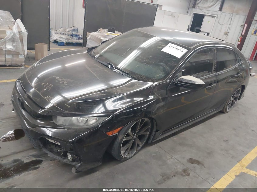 2018 Honda Civic VIN SHHFK7H43JU418252 IAAI salvage auction — LEFT FRONT, Salvage (Arizona), sold $5,050 on 2026-07-07 (photo 2)