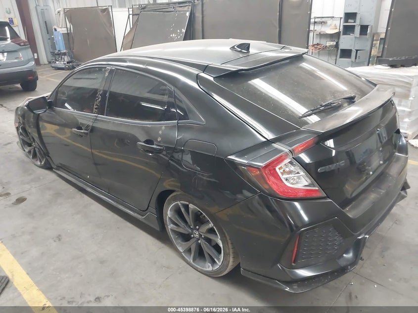 2018 Honda Civic VIN SHHFK7H43JU418252 IAAI salvage auction — LEFT FRONT, Salvage (Arizona), sold $5,050 on 2026-07-07 (photo 3)