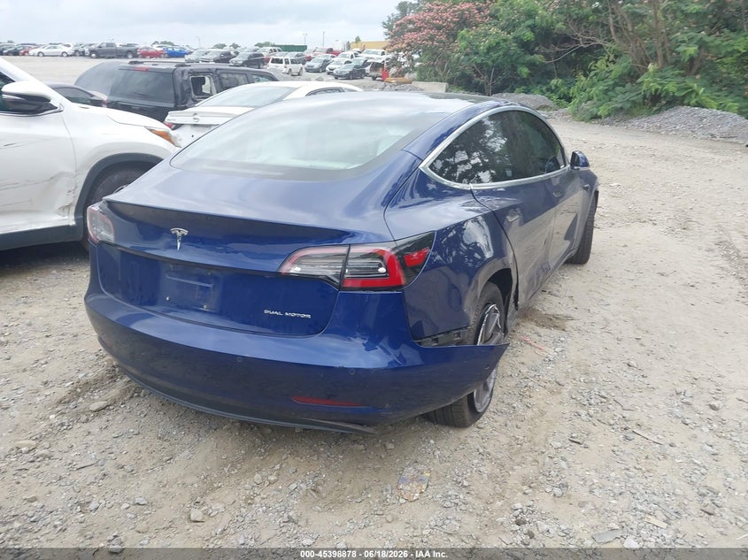 2018 Tesla Model 3 VIN 5YJ3E1EB1JF086081 IAAI salvage auction — FRONT END, Salvage Title, sold $4,750 on 2026-07-23 (photo 4)