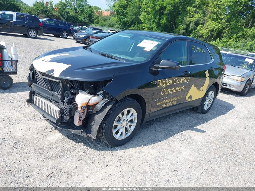 2018 Chevrolet Equinox VIN 2GNAXJEV5J6165259 IAAI salvage auction — FRONT END, Salvage (Ohio), sold $2,400 on 2026-07-24 (photo 2)