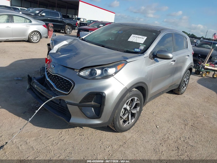 2020 Kia Sportage VIN KNDPM3AC0L7800404 IAAI salvage auction — RIGHT FRONT, Salvage (Texas), sold $2,700 on 2026-07-22 (photo 2)