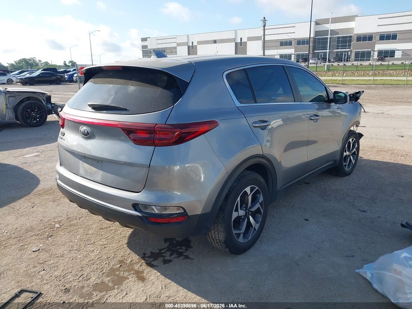 2020 Kia Sportage VIN KNDPM3AC0L7800404 IAAI salvage auction — RIGHT FRONT, Salvage (Texas), sold $2,700 on 2026-07-22 (photo 4)