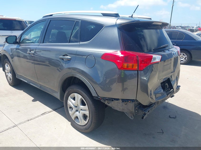 2014 Toyota VIN 2T3ZFREV6EW084147 IAAI salvage auction — REAR END, Salvage (Texas), sold $3,650 on 2026-07-31 (photo 3)