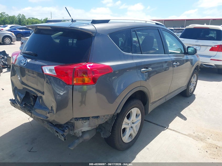 2014 Toyota VIN 2T3ZFREV6EW084147 IAAI salvage auction — REAR END, Salvage (Texas), sold $3,650 on 2026-07-31 (photo 4)