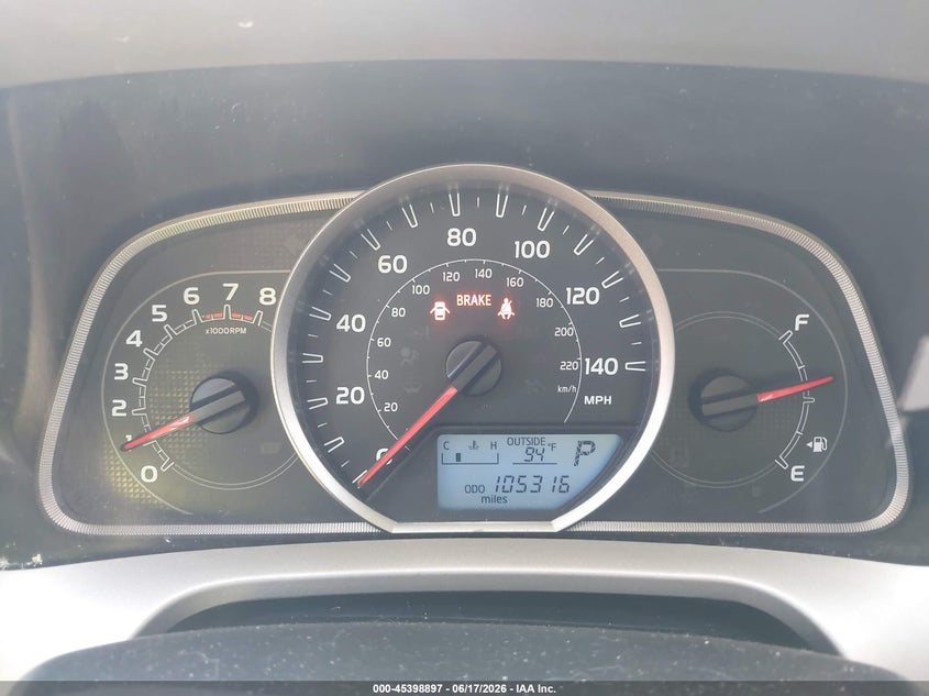 2014 Toyota VIN 2T3ZFREV6EW084147 IAAI salvage auction — REAR END, Salvage (Texas), sold $3,650 on 2026-07-31 (photo 7)