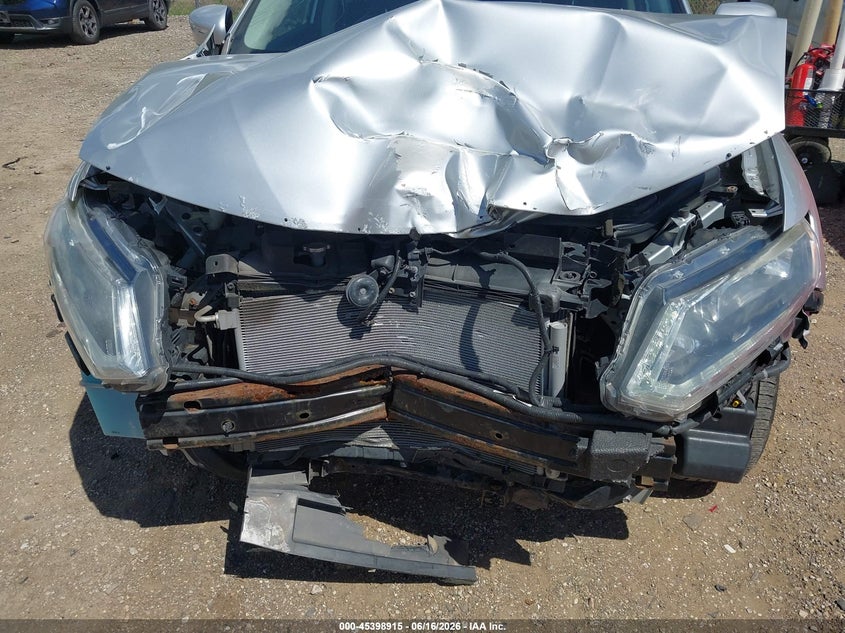 2015 Nissan Rogue VIN KNMAT2MV7FP541348 IAAI salvage auction — FRONT END, Salvage (Illinois), sold $450 on 2026-07-22 (photo 6)