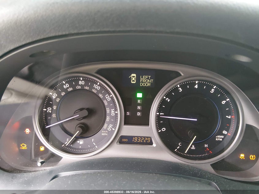 2006 Lexus Is VIN JTHBE262965008302 IAAI salvage auction — VANDALISM, Salvage (Louisiana), sold $1,500 on 2026-07-13 (photo 7)
