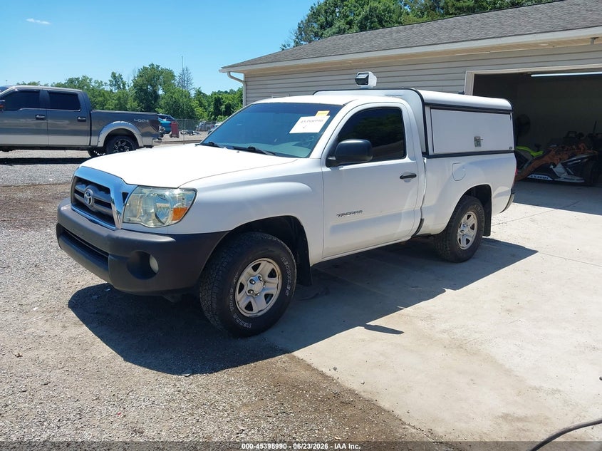 2007 Toyota Tacoma VIN 5TENX22N67Z389386 IAAI salvage auction — HAIL, Salvage (Ohio), sold $3,750 on 2026-07-13 (photo 2)