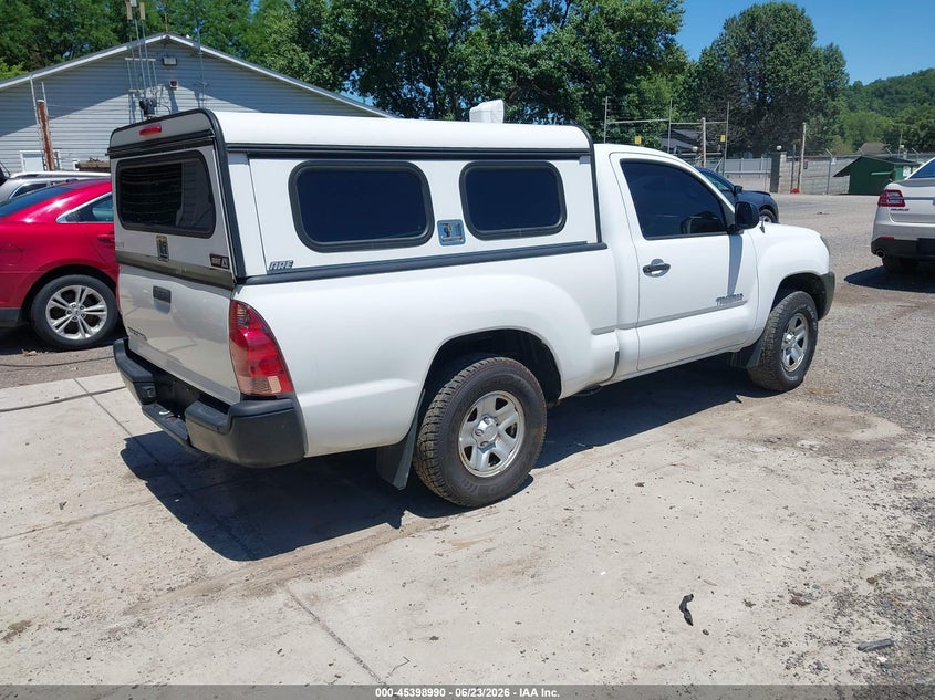 2007 Toyota Tacoma VIN 5TENX22N67Z389386 IAAI salvage auction — HAIL, Salvage (Ohio), sold $3,750 on 2026-07-13 (photo 4)