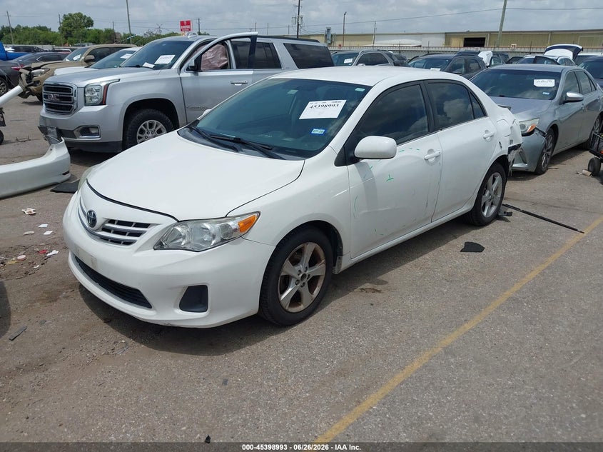 2013 Toyota Corolla VIN 5YFBU4EE7DP204301 IAAI salvage auction — REAR END, Original (Texas), sold $2,950 on 2026-07-29 (photo 2)