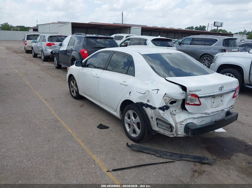 2013 Toyota Corolla VIN 5YFBU4EE7DP204301 IAAI salvage auction — REAR END, Original (Texas), sold $2,950 on 2026-07-29 (photo 3)