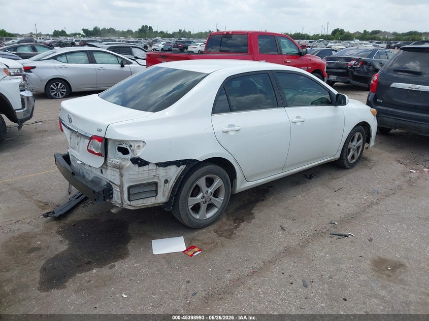 2013 Toyota Corolla VIN 5YFBU4EE7DP204301 IAAI salvage auction — REAR END, Original (Texas), sold $2,950 on 2026-07-29 (photo 4)