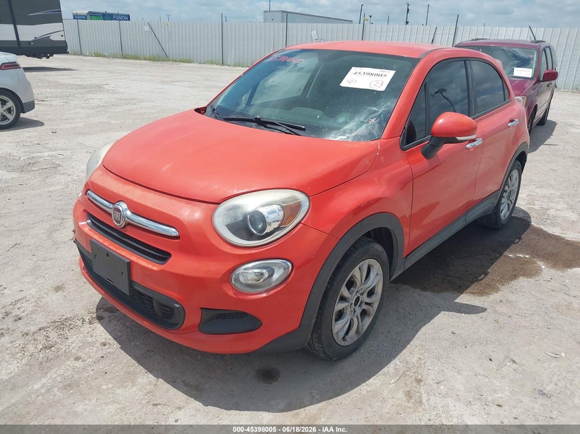 2016 Fiat 500x VIN ZFBCFXBT7GP371835 IAAI salvage auction — NORMAL WEAR, Clear (Montana), sold $1,375 on 2026-07-15 (photo 2)