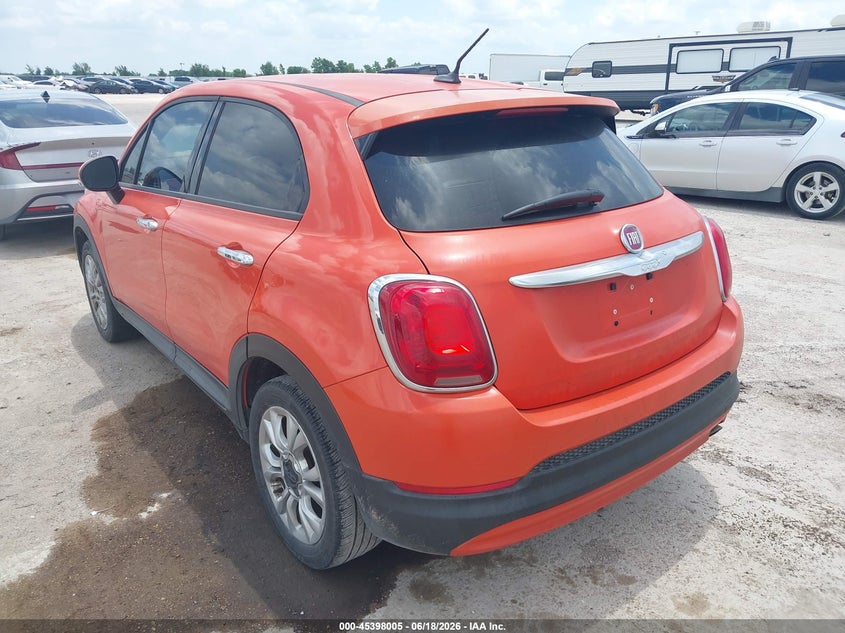 2016 Fiat 500x VIN ZFBCFXBT7GP371835 IAAI salvage auction — NORMAL WEAR, Clear (Montana), sold $1,375 on 2026-07-15 (photo 3)