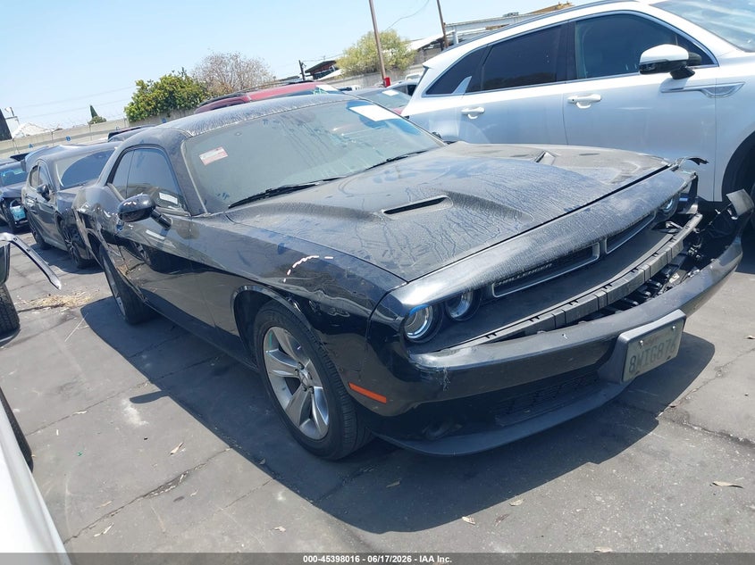 2018 Dodge Challenger VIN 2C3CDZAG3JH219165 IAAI salvage auction — LEFT REAR, Salvage Title, sold $25 on 2026-07-29 (photo 1)